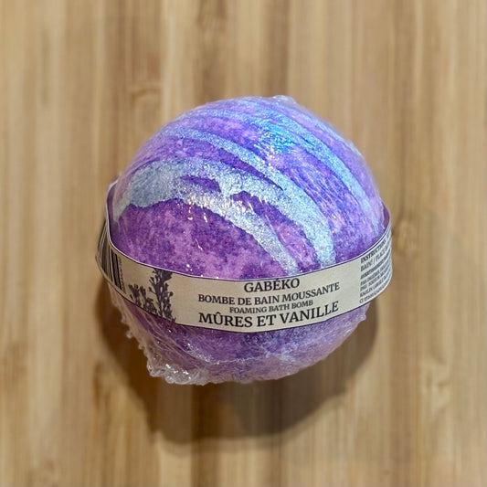 Bombe de bain 165g - Mûres et Vanille