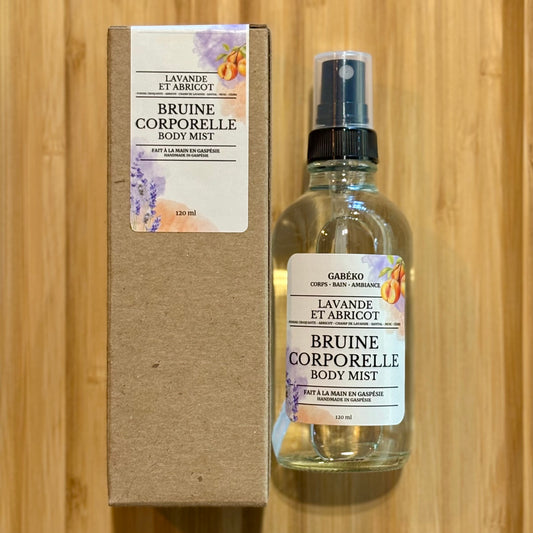 Bruine de corps - Lavande et abricot