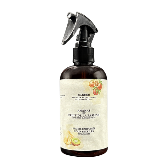 Brume parfumée pour textiles - Ananas et fruit de la passion