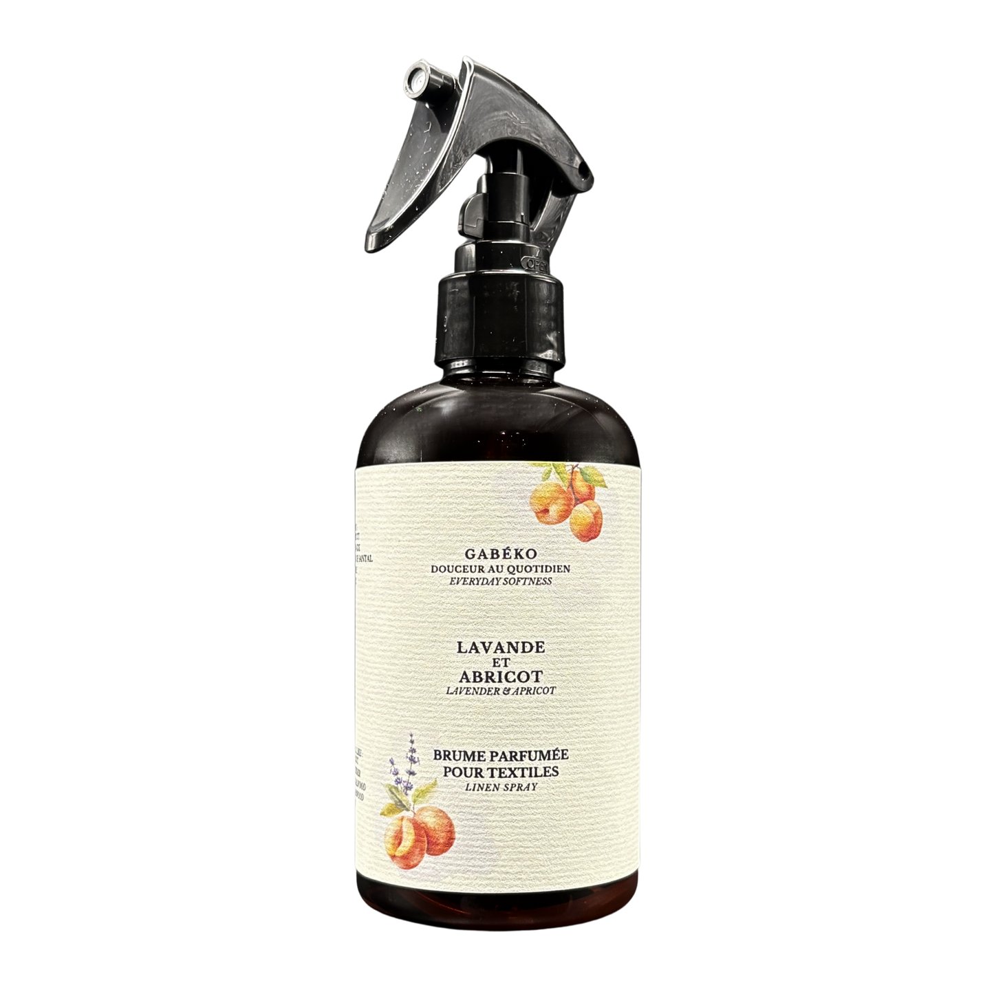Brume parfumée pour textiles - Lavande et abricot