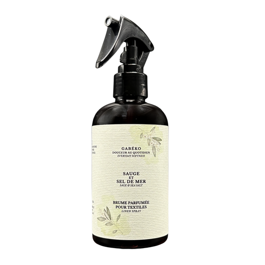 Brume parfumée pour textiles - Sauge et sel de mer