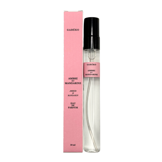 Eau de parfum - Ambre et mandarine