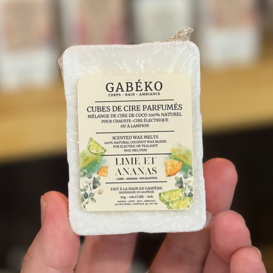 Cubes de cire parfumés - Lime et ananas