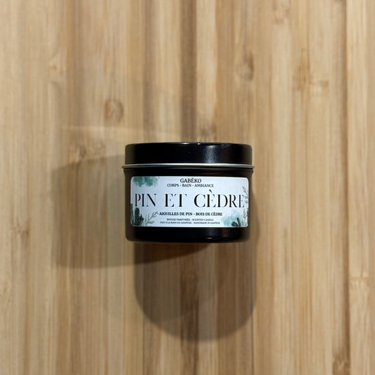 Bougie 2oz - Pin et cèdre