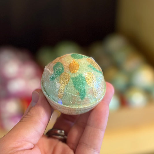 Bombe de bain 85g - Pistache et bois de santal