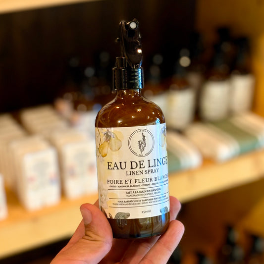 Eau de linge - Poire et fleur blanche