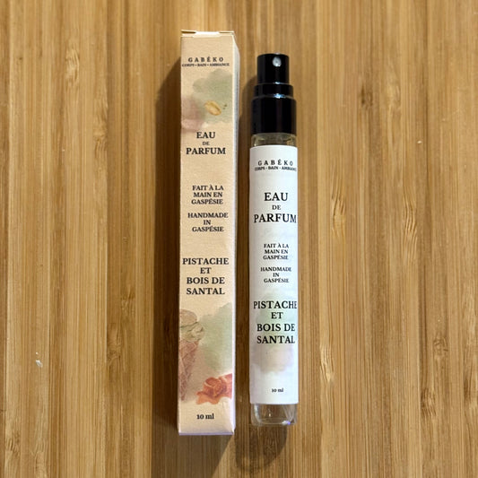 Eau de parfum - Pistache et bois de santal