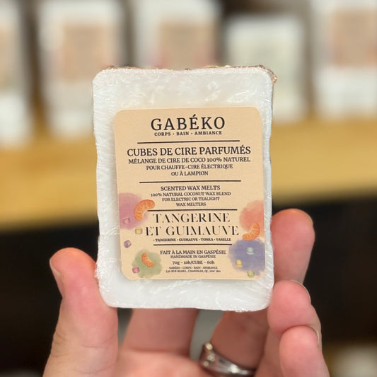 Cubes de cire parfumés - Tangerine et guimauve