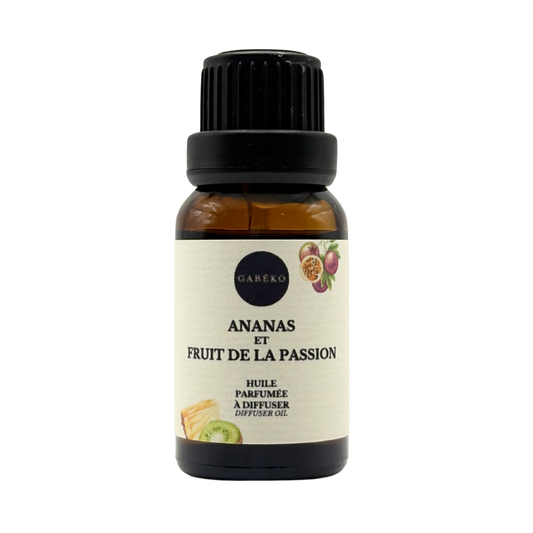 Huile parfumée pour diffuseur - Ananas et fruit de la passion