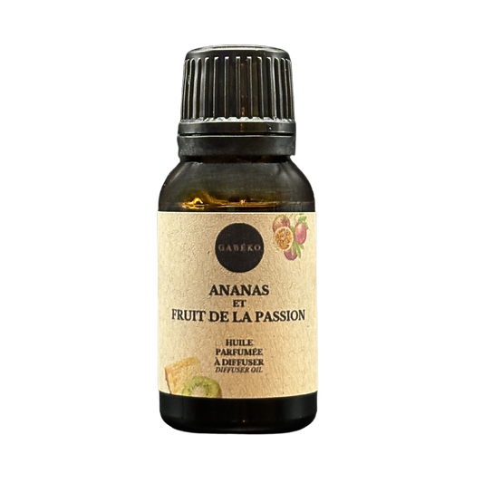 Huile parfumée pour diffuseur - Ananas et fruit de la passion