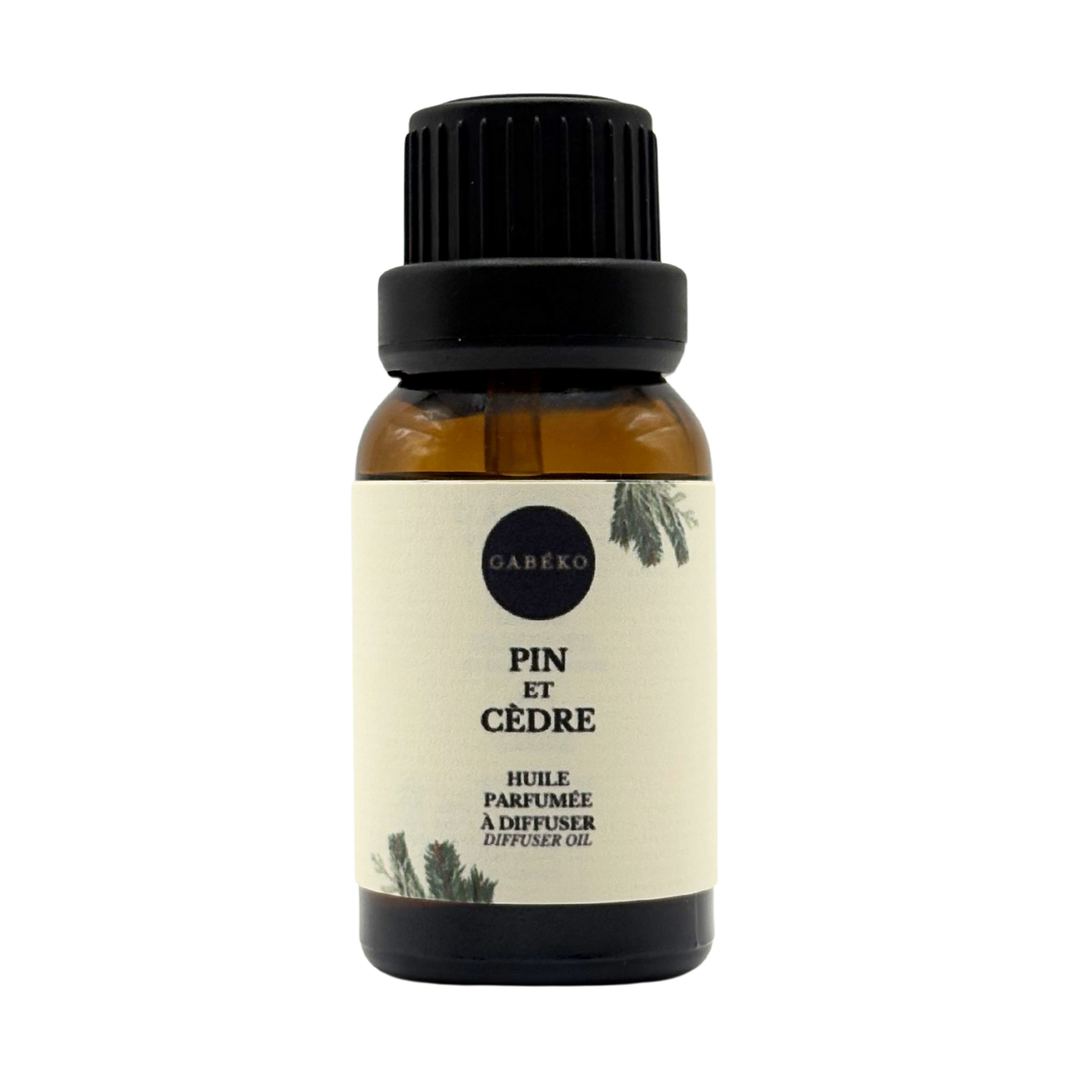Huile parfumée pour diffuseur - Pin et cèdre