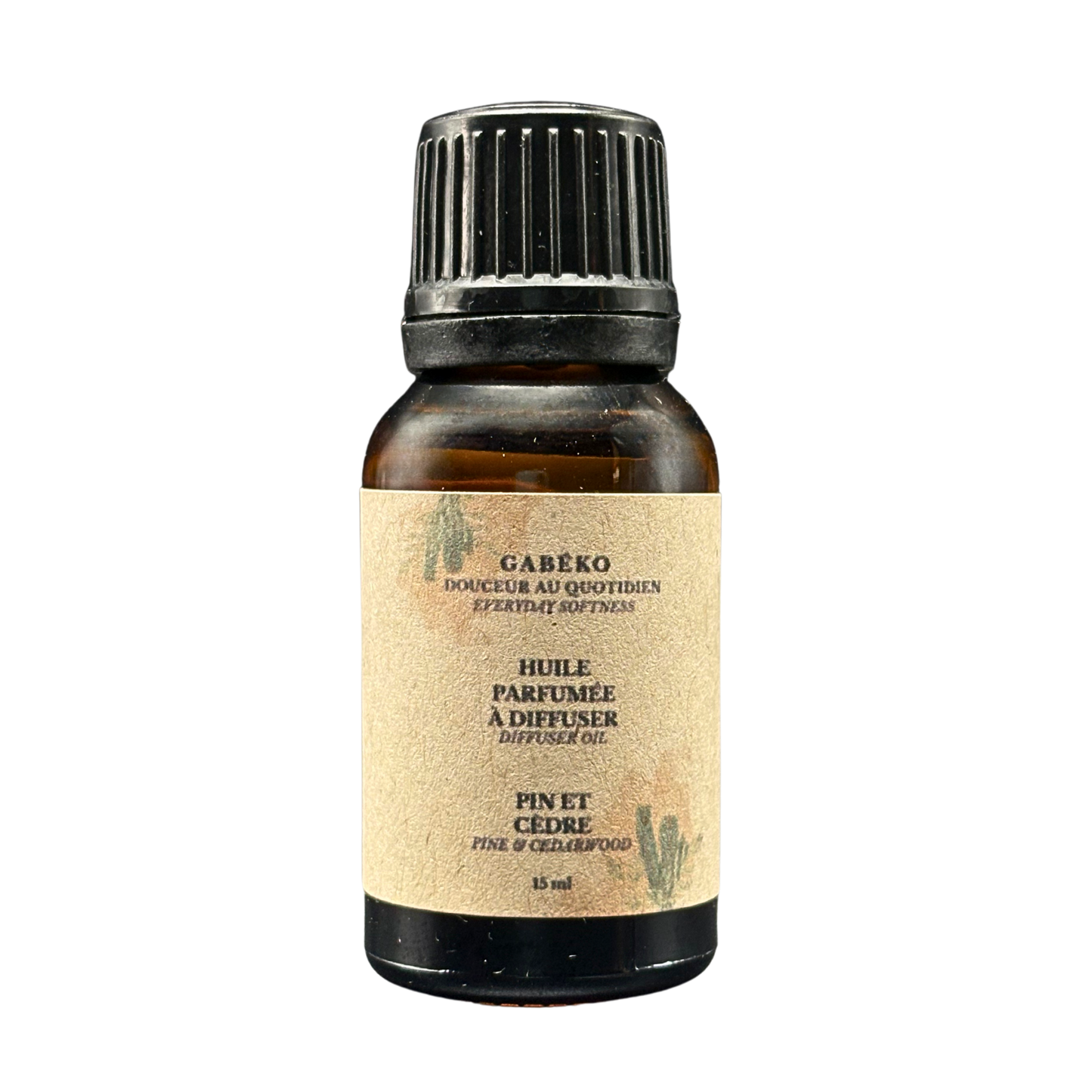 Huile parfumée pour diffuseur - Pin et cèdre