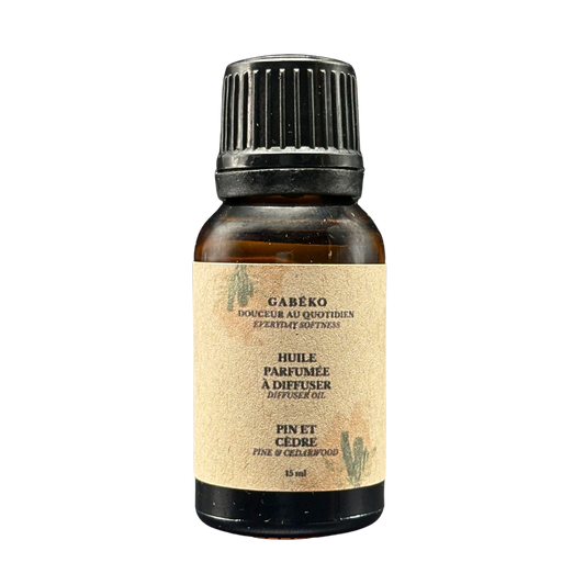 Huile parfumée pour diffuseur - Pin et cèdre