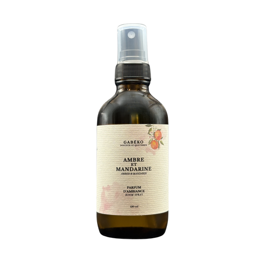 Parfum d’ambiance - Ambre et mandarine