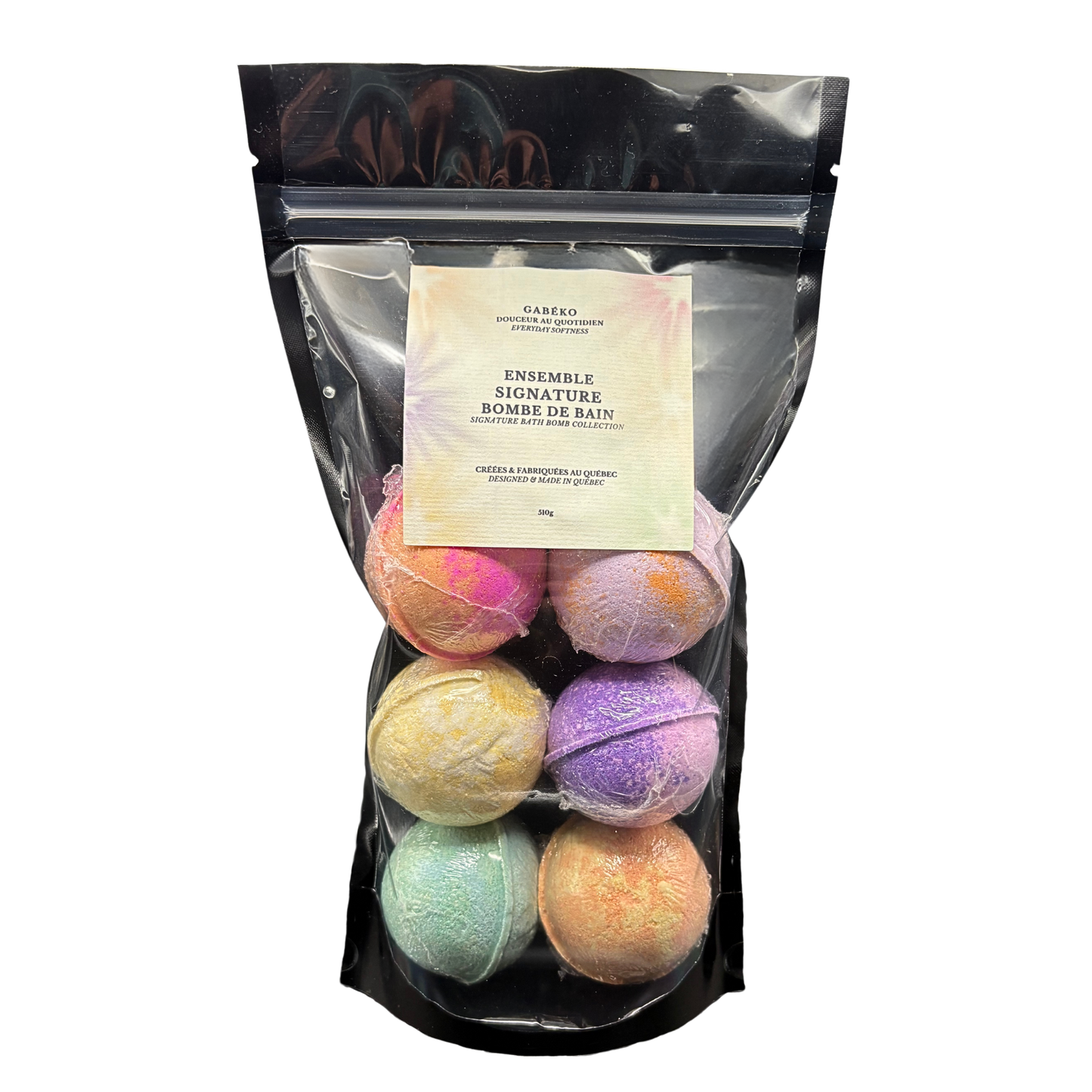 Bombes de bain ensemble signature