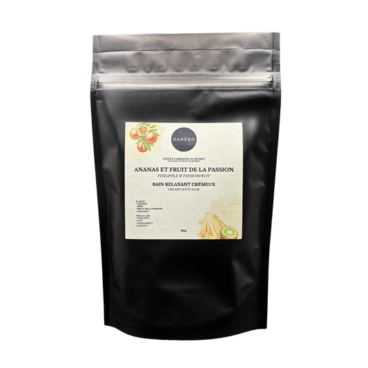 Bain relaxant laiteux - Ananas et fruit de la passion