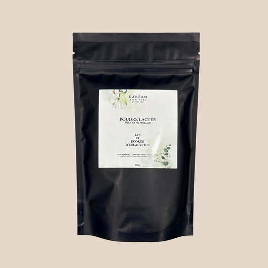 Poudre lactée - Lys et écorce d’eucalyptus