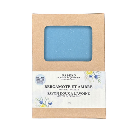 Savon - Bergamote et ambre
