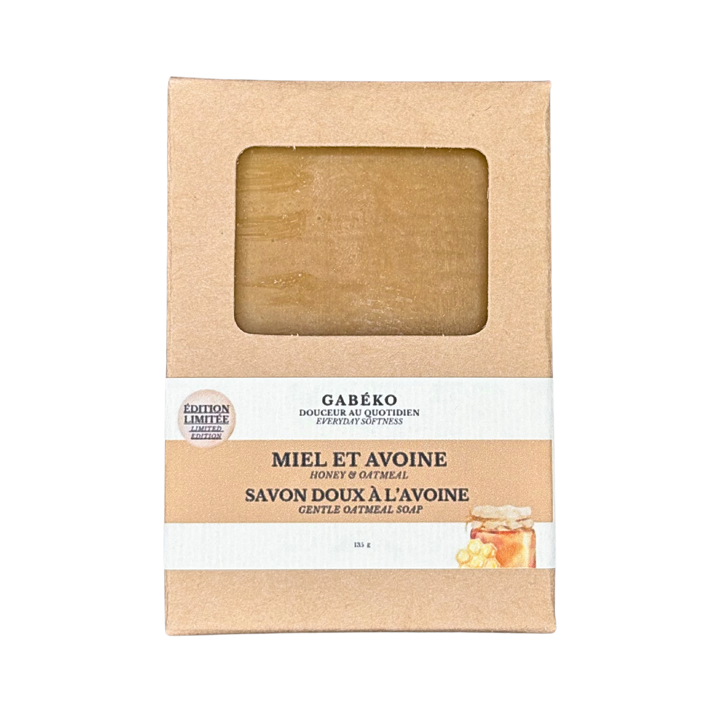 Savon - Miel et avoine