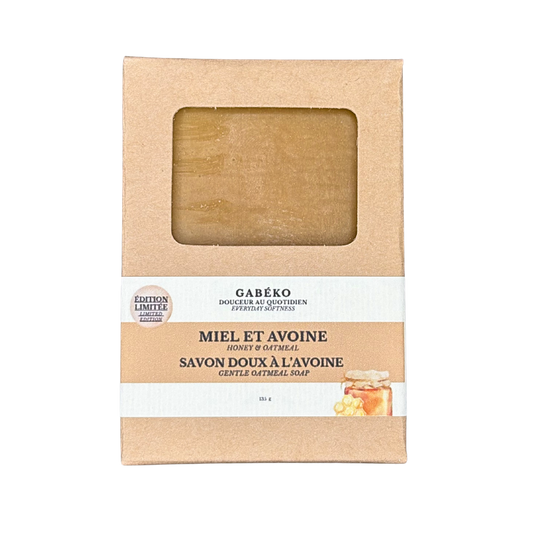 Savon - Miel et avoine