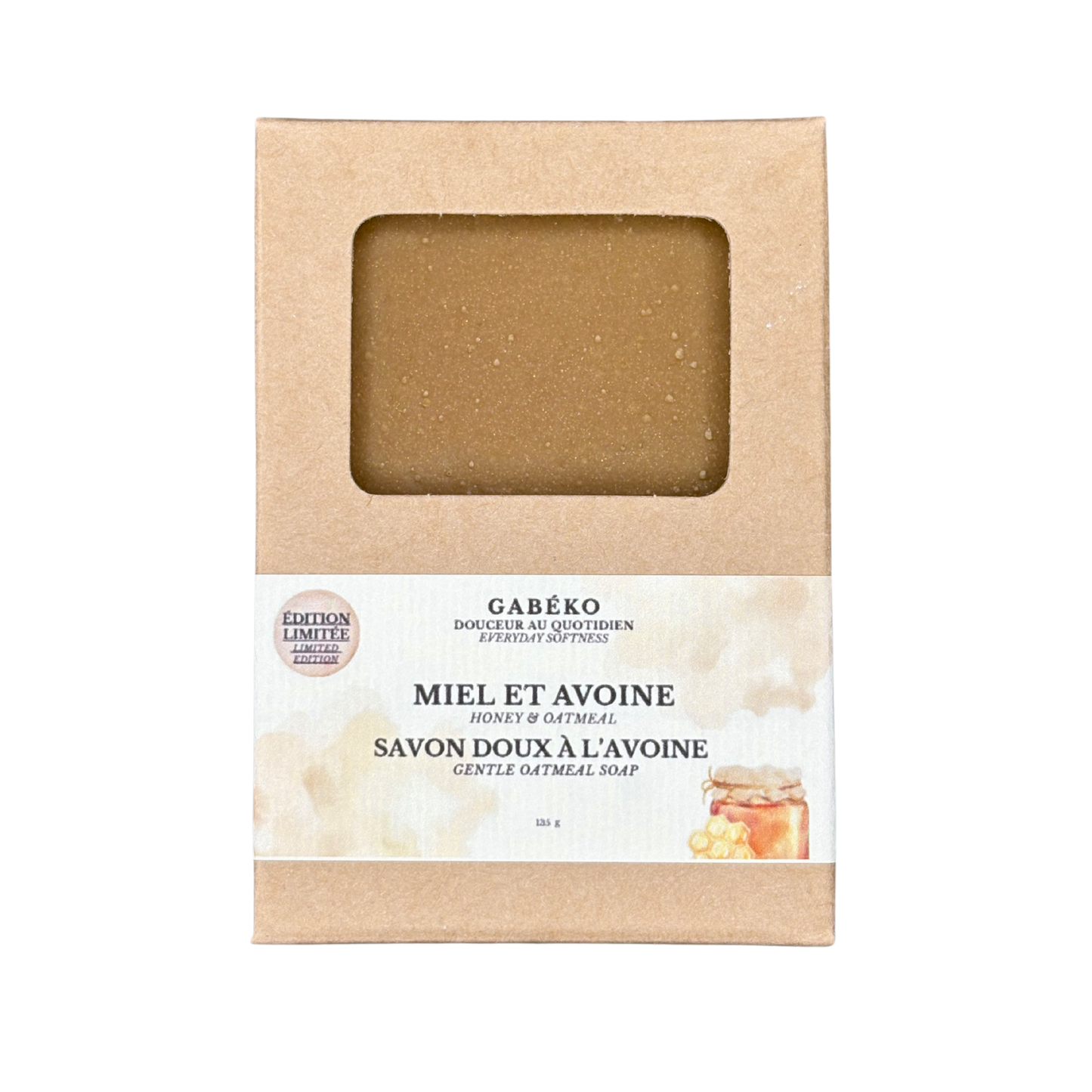 Savon - Miel et avoine