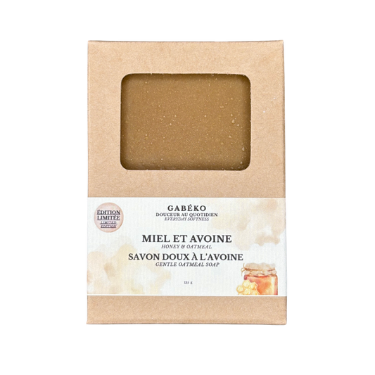 Savon - Miel et avoine