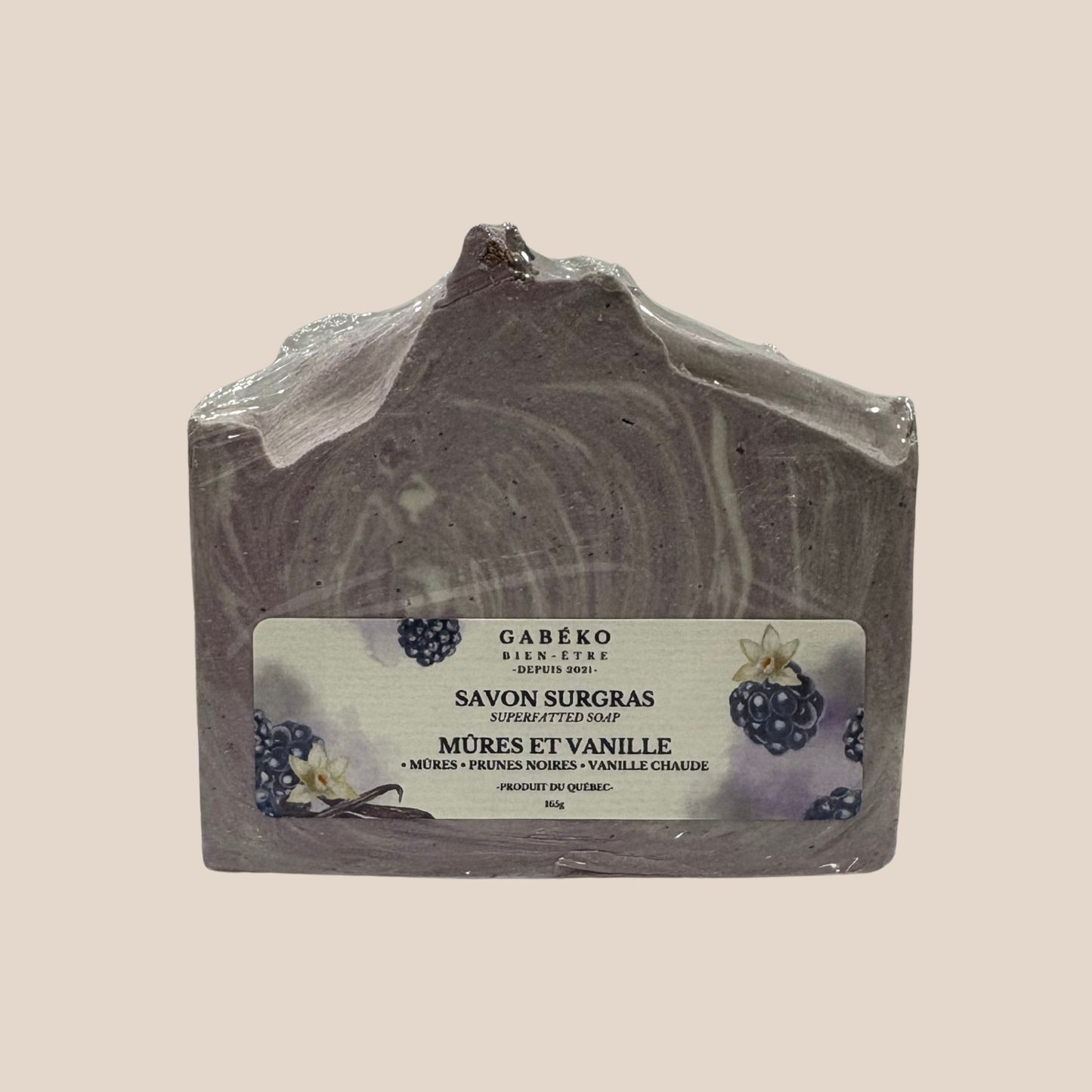 Savon - Mûres et Vanille