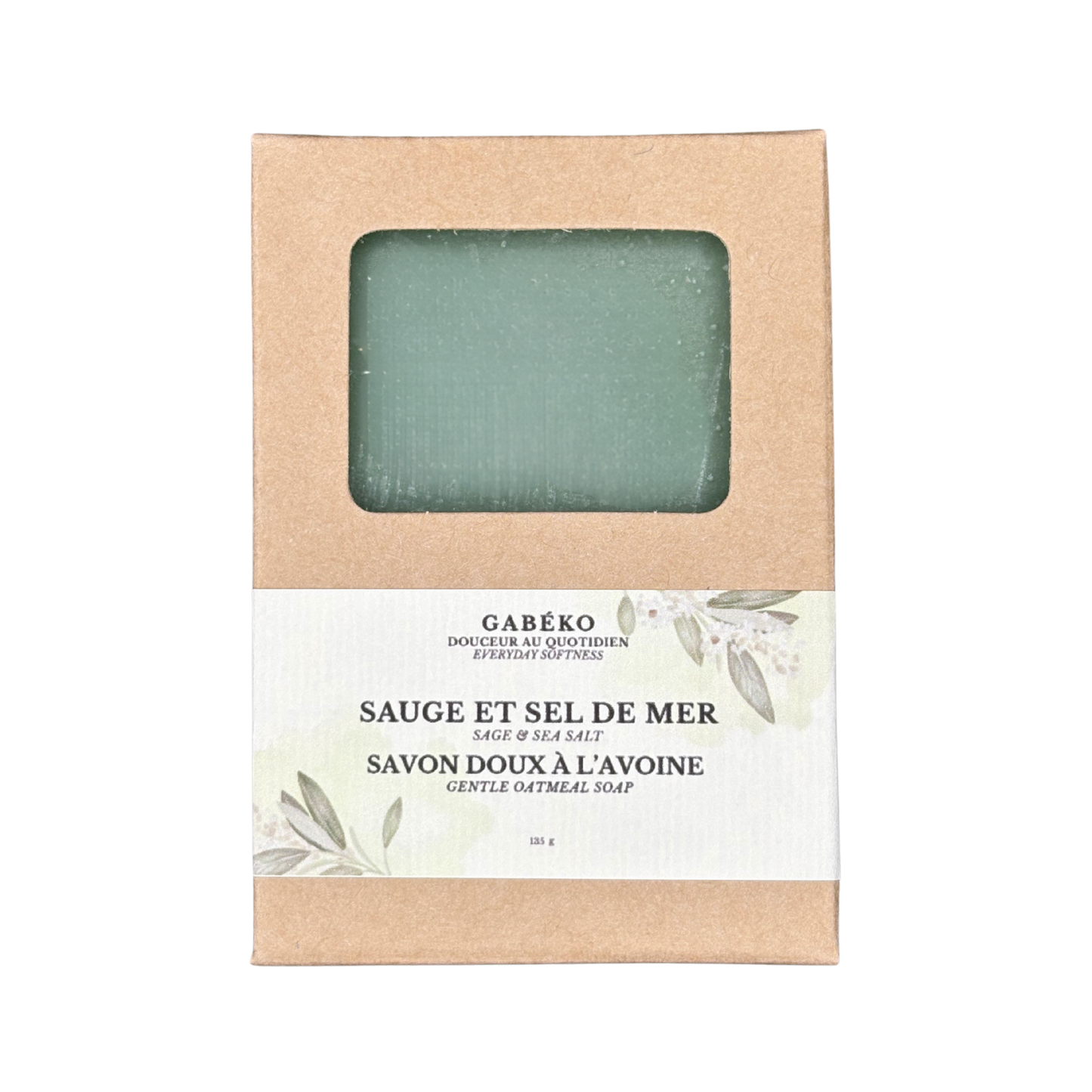 Savon - Sauge et sel de mer