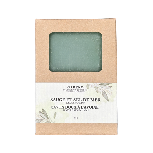 Savon - Sauge et sel de mer