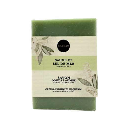 Savon - Sauge et sel de mer