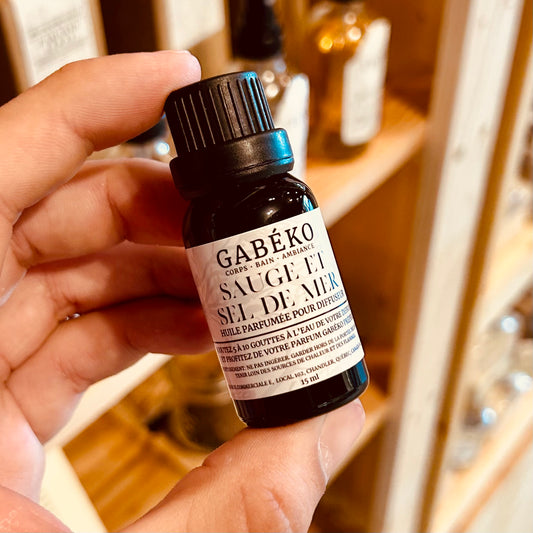 Huile parfumée pour diffuseur - Sauge et sel de mer