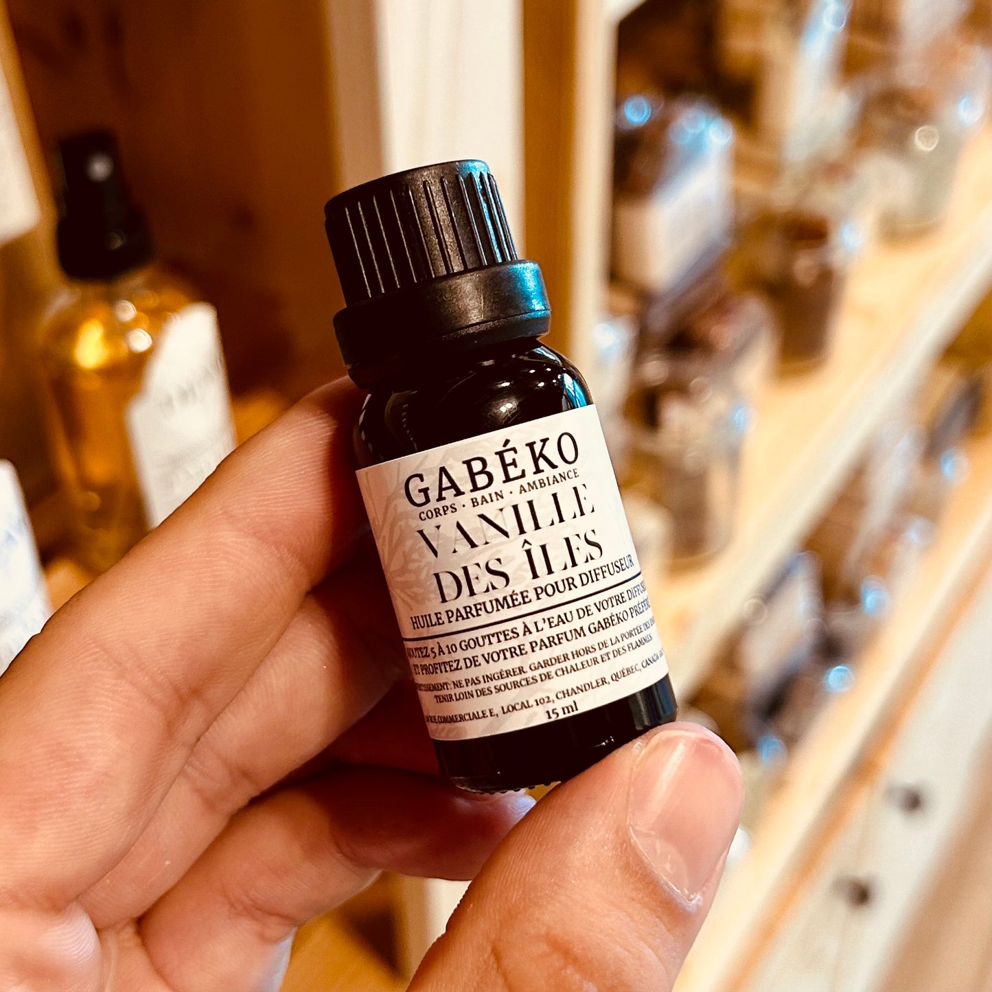 VANILLE DES ÎLES - Huile Parfumée pour le Diffuseur – Gabéko